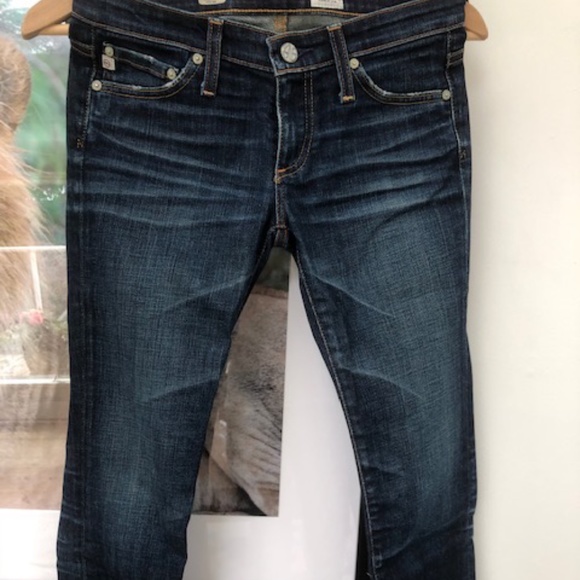 AG Adriano Goldschmied The Stilt Roll up Jeans - Picture 1 of 4